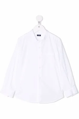 Il gufo Camisa de popelina de manga larga