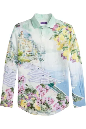 Ralph Lauren Camisa de lino