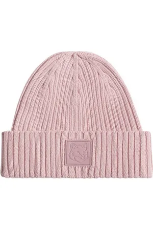 Maison Kitsuné Gorro con parche del logo
