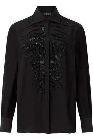 Roberto Cavalli Camisa con lentejuelas