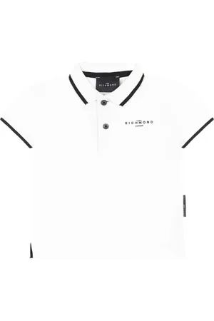 John Richmond Polo con logo bordado
