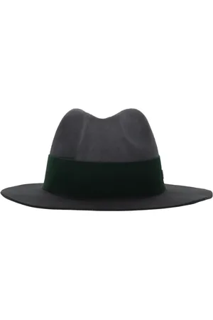 Emporio Armani Sombrero fedora de lana