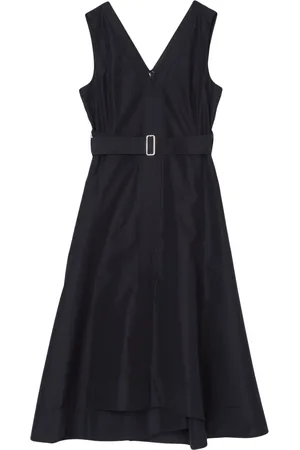 3.1 Phillip Lim Vestido de popelina con cinturón