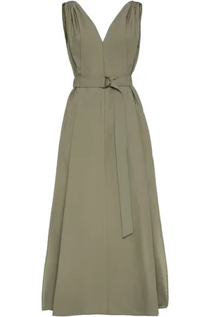 Brunello Cucinelli Vestido de mezcla de algodón