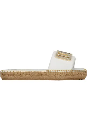 Moschino Sandalias estilo alpargatas con apliques