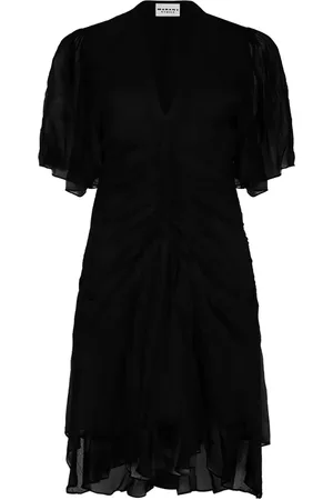Marant Etoile Vestido con cuello en V