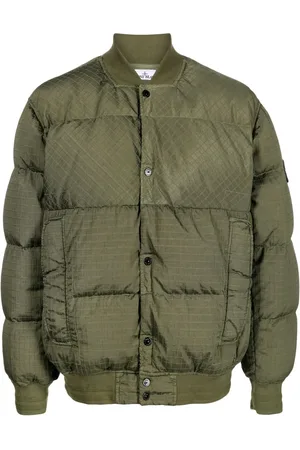 Stone Island Plumífero con motivo Compass