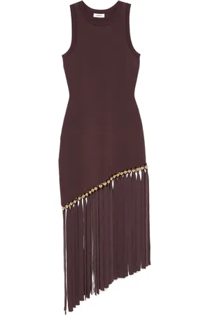 Sandro Vestido corto con flecos