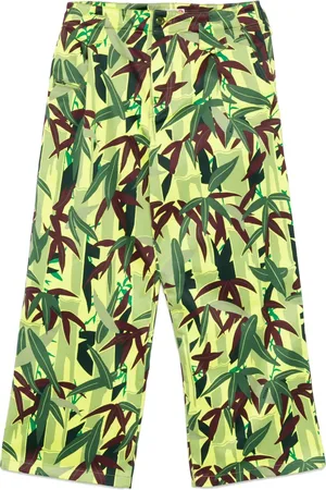 Kenzo Pantalones con motivo Chiku-Rin Camo