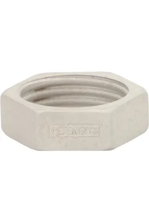 Vetements Anillo Nut Brass
