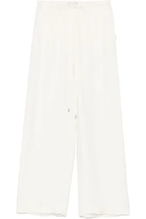 ALYSI Pantalones de seda