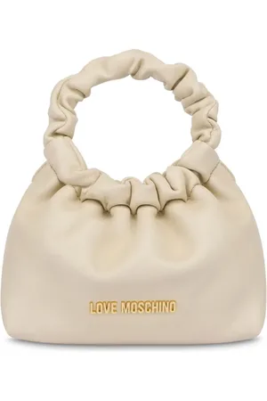 Moschino Bolso shopper con aplique del logo