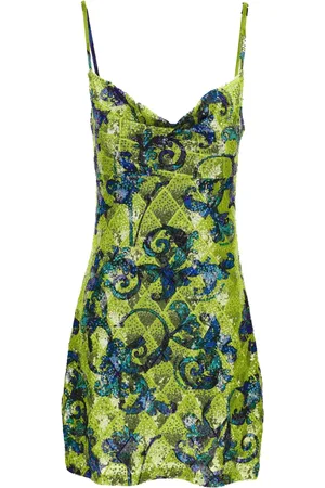 VERSACE Vestido corto con lentejuelas