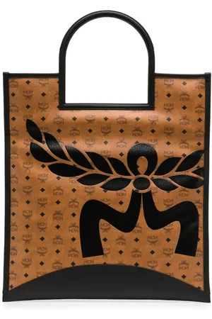MCM Bolso shopper Aren Lauren Visetos extragrande