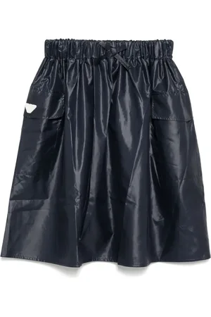 Emporio Armani Falda con parche del logo