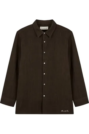 MAN ON THE BOON. Sobrecamisa de lino