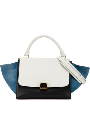 Céline Bolso satchel Tricolor Trapeze pequeño 2015