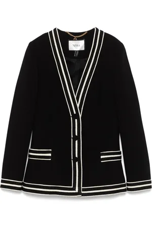 NISSA Blazer con botones