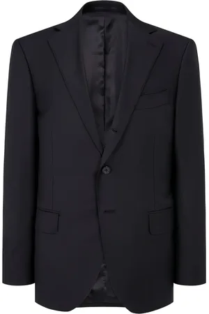 MAN ON THE BOON. Blazer de lana con botones