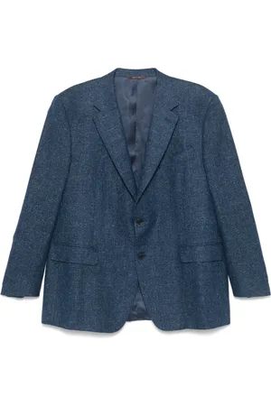 CANALI Blazer con efecto de punto en mezcla