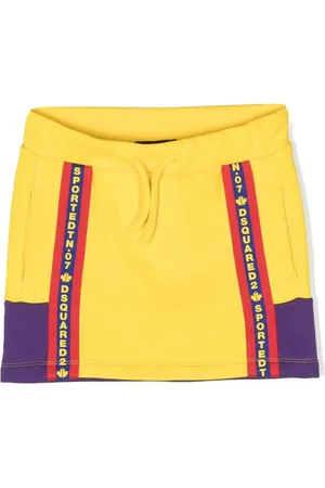 Dsquared2 Falda con logo estampado