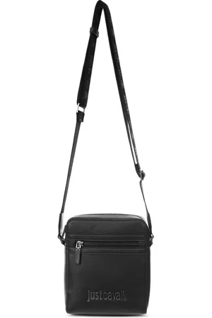 Roberto Cavalli Bolso de hombro con logo en relieve