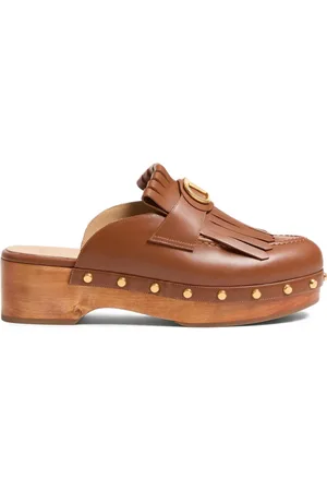 VALENTINO GARAVANI Zuecos VLogo Signature con tacón de 45 mm