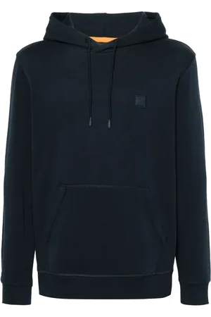 HUGO BOSS Sudadera con capucha y parche del logo