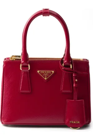 Prada Bolso Galleria mini de charol