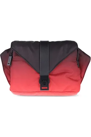 Salvatore Ferragamo Bolso messenger con efecto sombreado