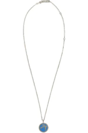 AMBUSH Collar con colgante y logo en relieve