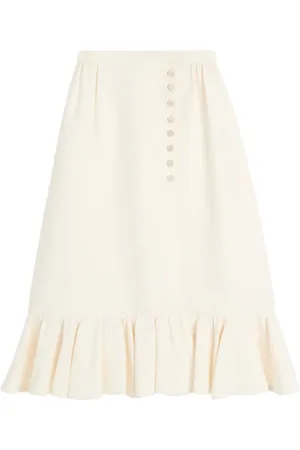 VALENTINO GARAVANI Falda midi Crepe Couture