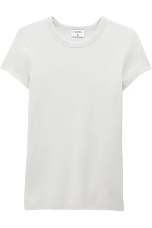 Filippa K Camiseta de canalé fino