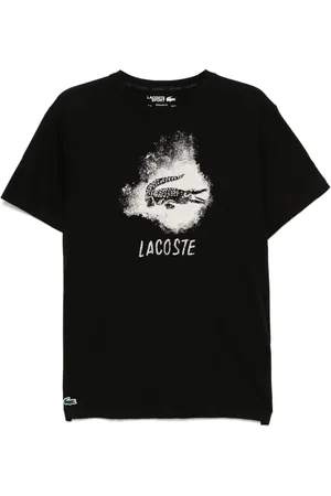 Lacoste Camiseta deportiva con motivo gráfico ultra dry