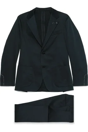 LARDINI Traje con detalle de broche