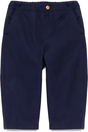 VERSACE Pantalones chino capri de algodón