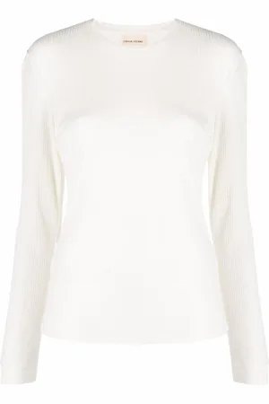 Loulou de Saison Jersey Ortigia con cuello redondo