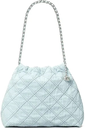 Tory Burch Bolso hobo Fleming vaquero