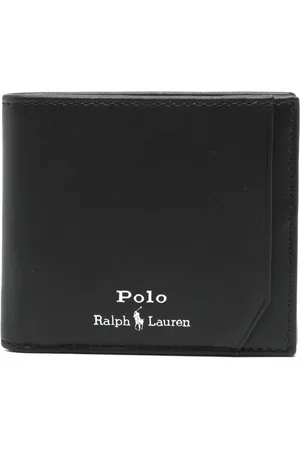 Ralph Lauren Billetera plegable de piel