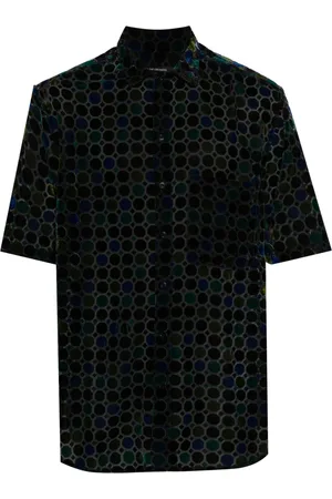 SONG FOR THE MUTE Camisa Stain Glass de terciopelo