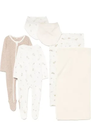 Purebaby Set de dos peleles con estampado gráfico