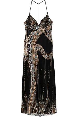 Camilla Slip dress con detalle de cadena