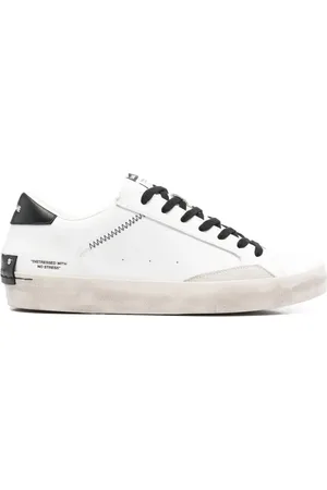 Crime london Zapatillas con efecto envejecido