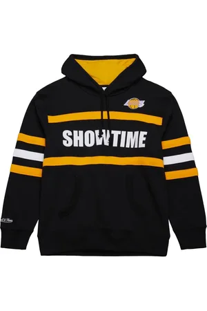 Mitchell & Ness Sudadera NBA Head Coach Vintage Logo Lakers "Black"