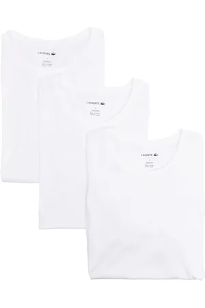 Lacoste Pack de tres camisetas de andar por casa