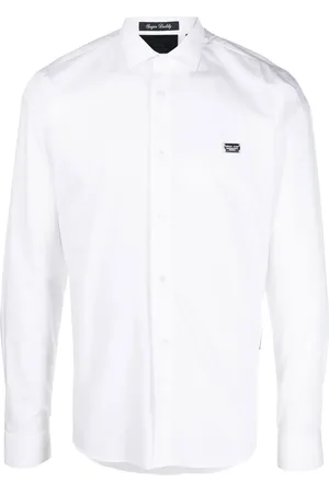 Philipp Plein Camisa con motivo de calavera