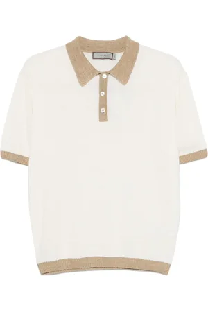 CANALI Polo texturizado