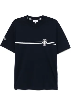 Lacoste Camiseta estampada bordada