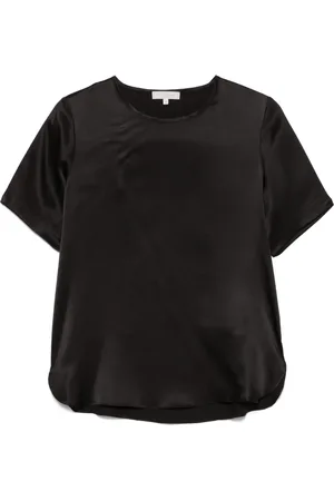 ANTONELLI Camiseta de mezcla de seda