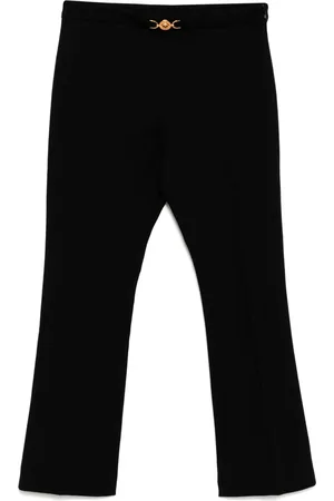 VERSACE Pantalones con diseño acampanado